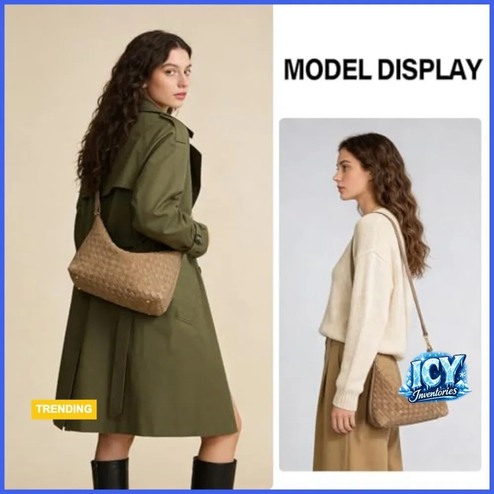 Faux Suede Hobo Bag with Adjustable Strap and Zipper Closure